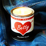 Bougie Fury Bros Betty – Idéale comme cadeau pour papa ou espace homme.