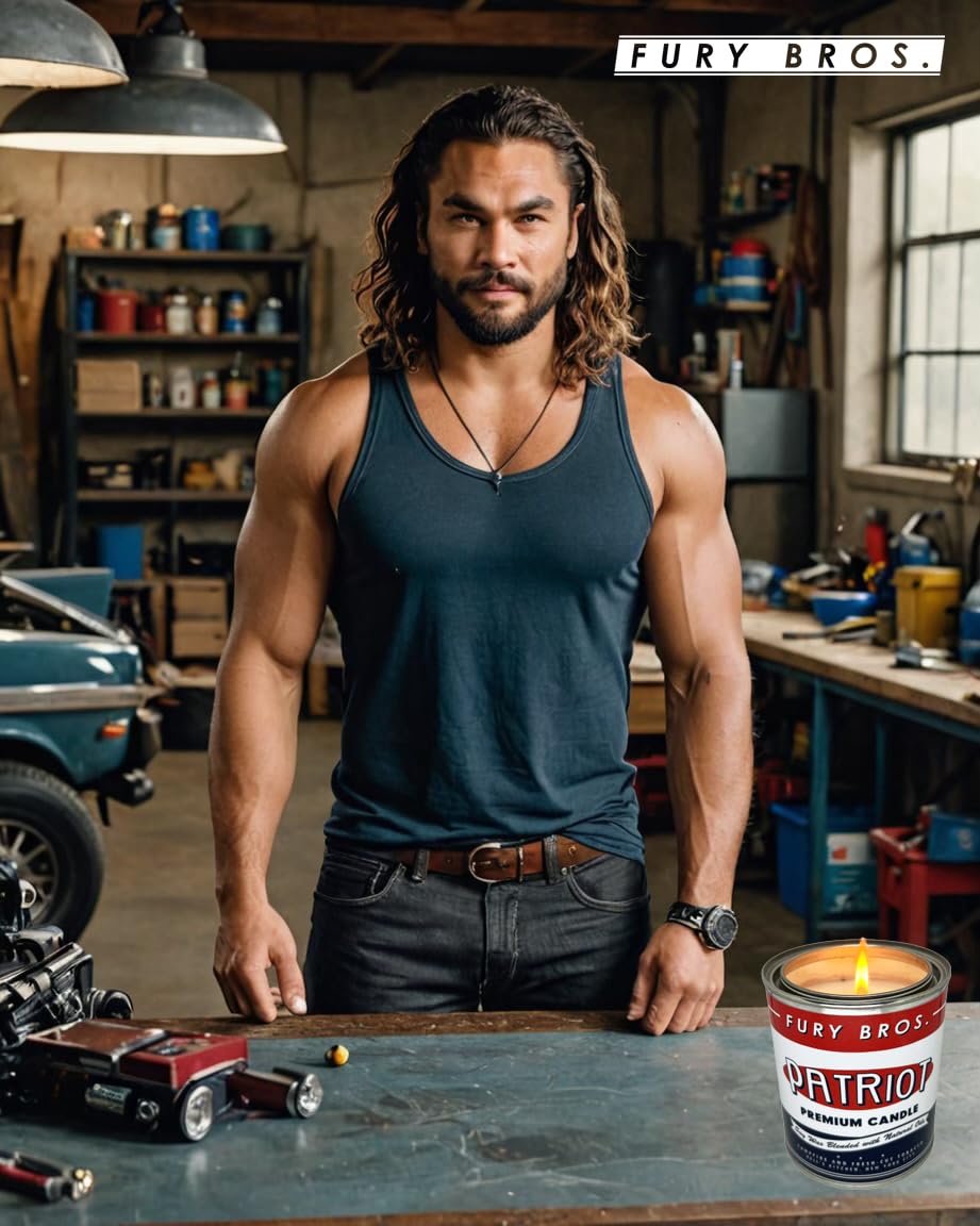 FURY BROS Patriot – cire de soja naturelle et sans toxines.
