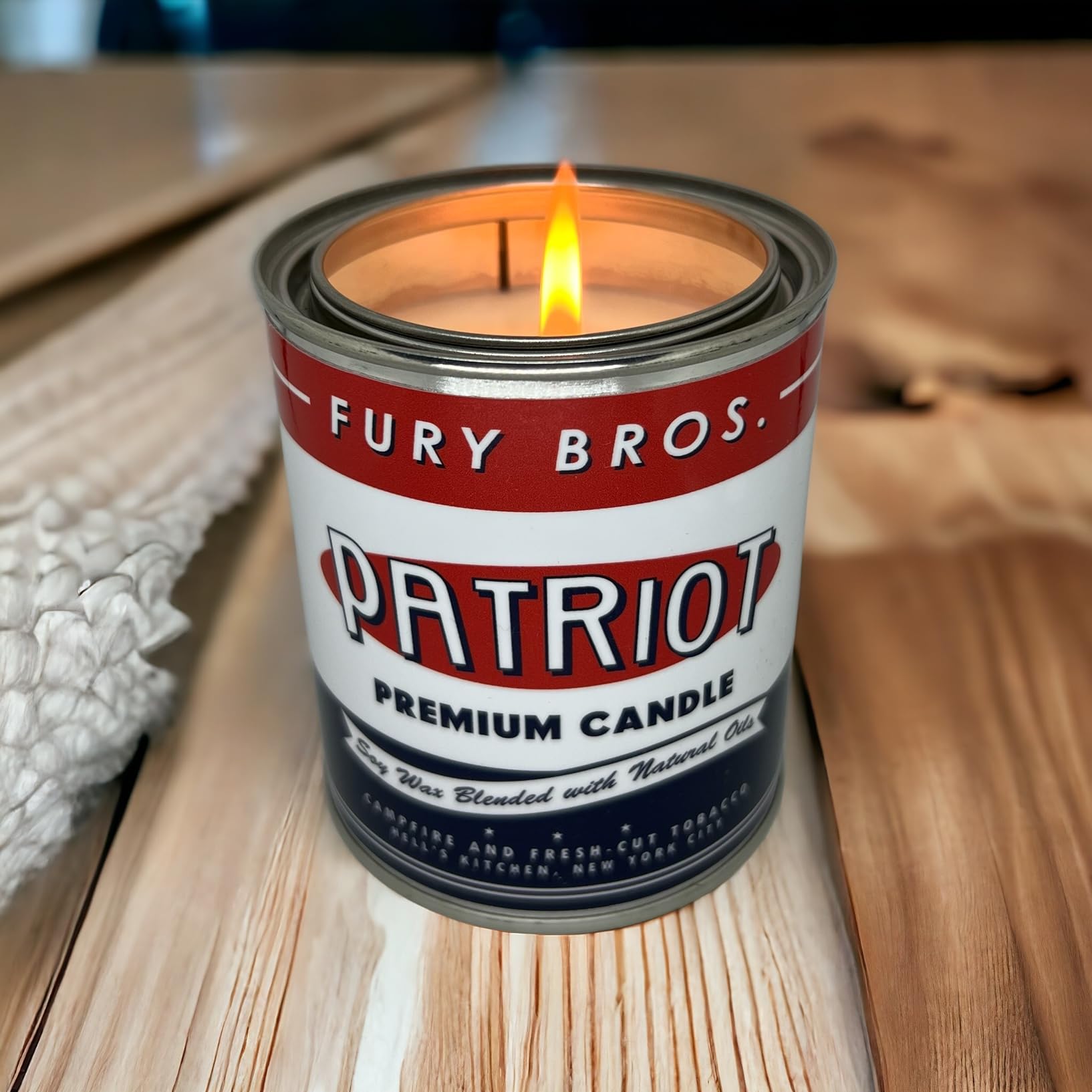 FURY BROS Patriot – design boîte en tôle vintage et raffinement authentique.