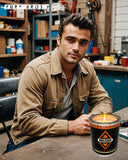 Cire de soja naturelle Fury Bros pour une combustion propre.