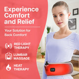 Fusion Pain Solutions – Coussin thermique reglable en fonctionnement, chaleur personnalisée pour les zones douloureuses.