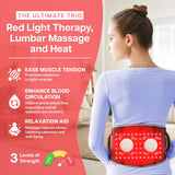Fusion Pain Solutions – Massage dos doux et chaleur apaisante, idéal pour la détente après l'effort.