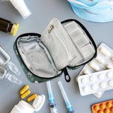 Boîte pilulier hebdomadaire amovible Fustylead pratique en voyage