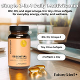 Future Kind 3 en 1: clarté mentale et oméga-3 végan.