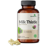 Futurebiotics chardon-marie gélules: flacon visible, soutien potentiel du foie et détox légère.