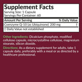 Futurebiotics CoQ10 200 mg – usage quotidien facile pour soutenir votre énergie.