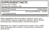 Futurebiotics Vitamine D3 — Utilisation simple au quotidien, idéal en hiver.