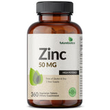 Futurebiotics Zinc 50 mg, fiche composants, composition simple et sans ingrédients inutiles.
