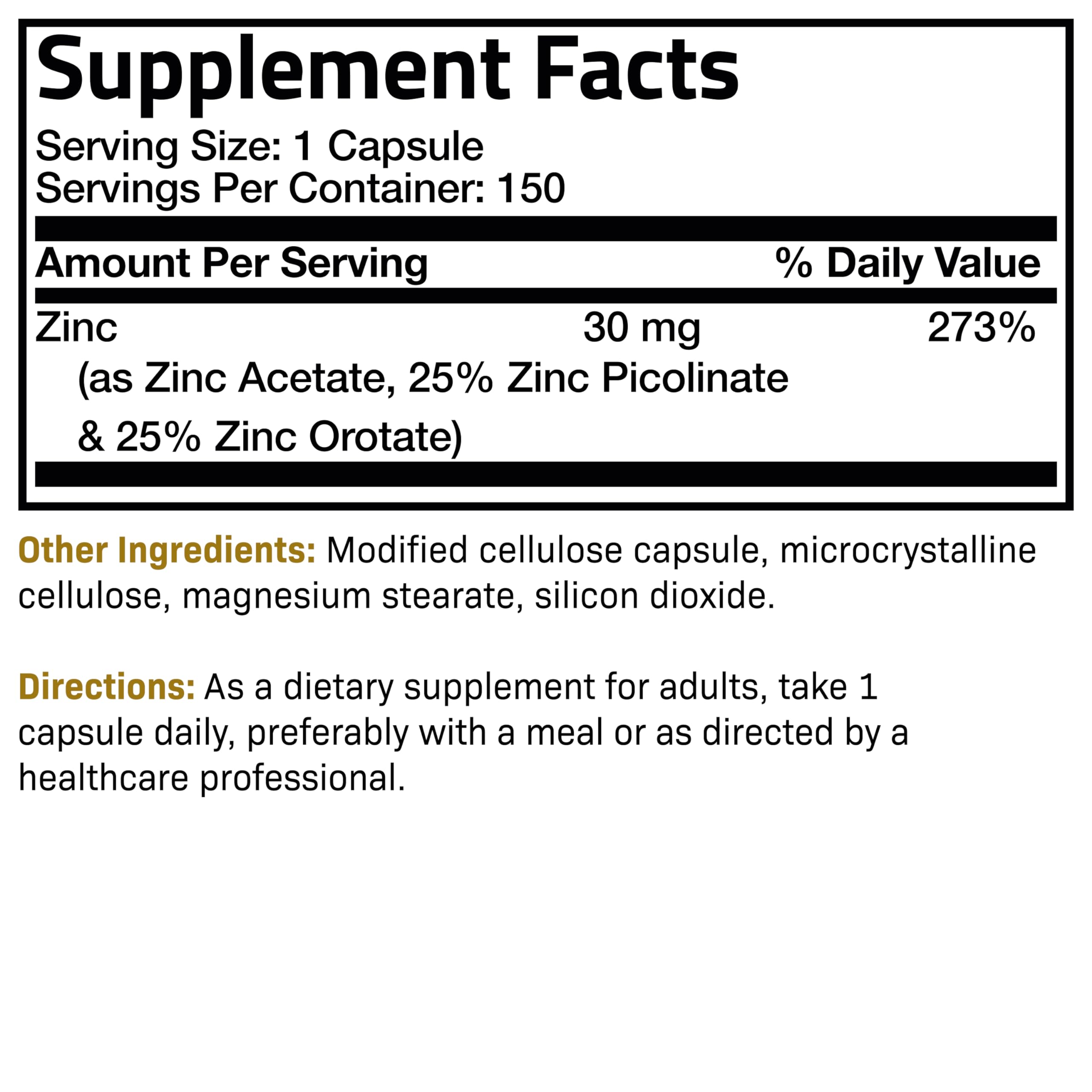 Futurebiotics Zinc Triple Action – vue rapprochée sur les gélules et la peau