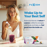 FuXion Vita Xtra T+ gout violet apporte une pause plaisir énergique.