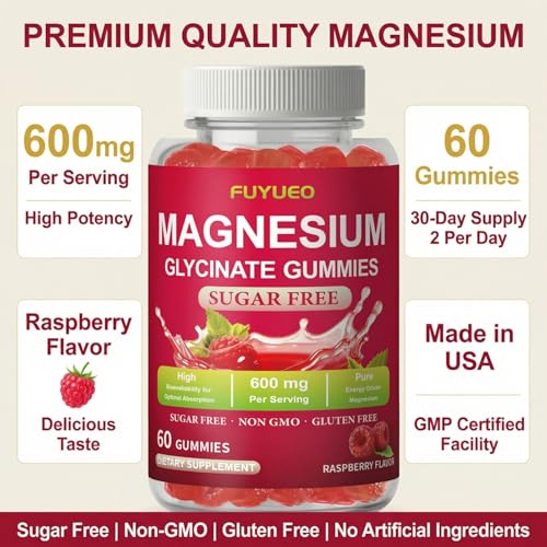 FUYUEO Gummies, ingrédients sans sucre et vegan, pour une collation nocturne responsable.