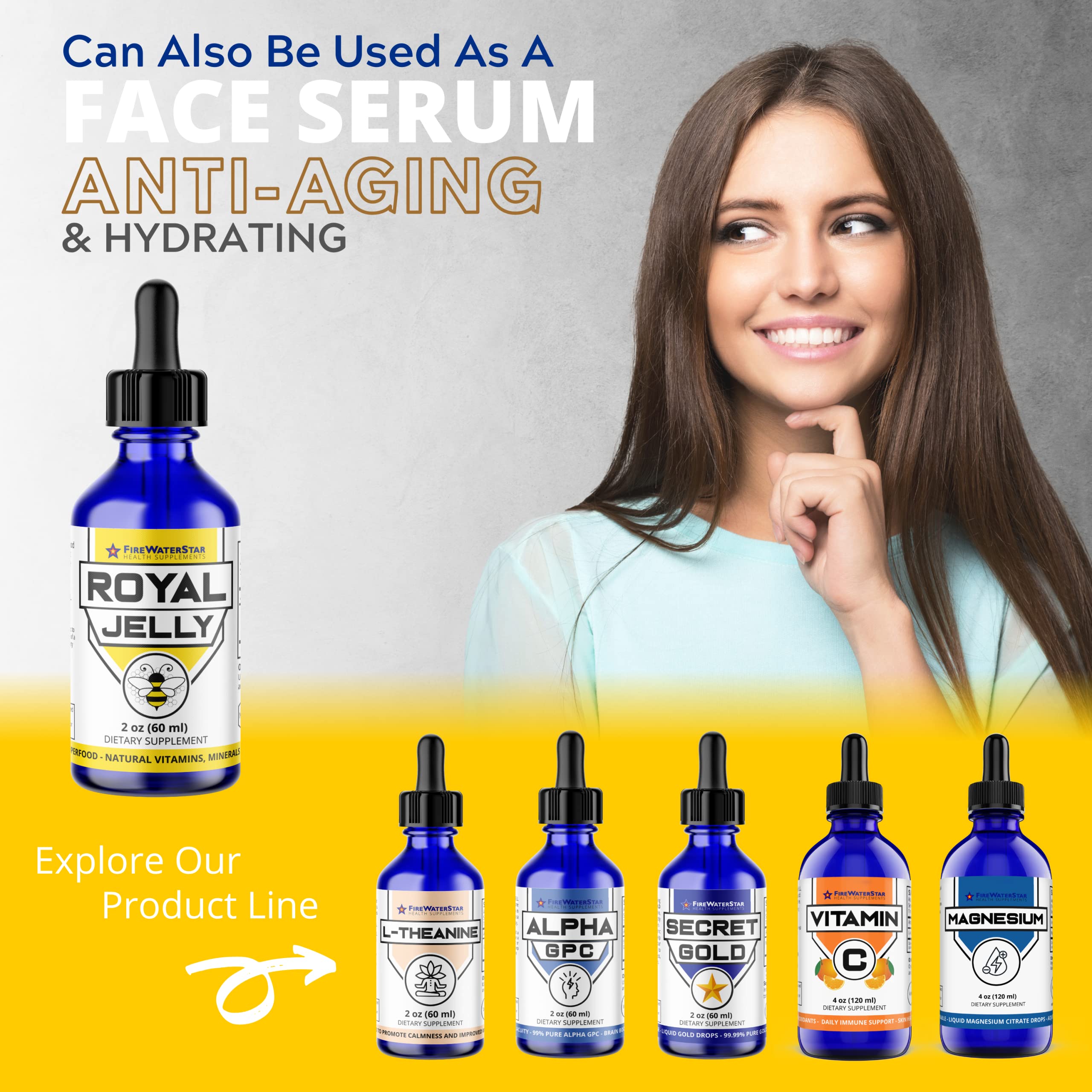 FWS Gelée Royale – routine quotidienne simple pour le bien-être.