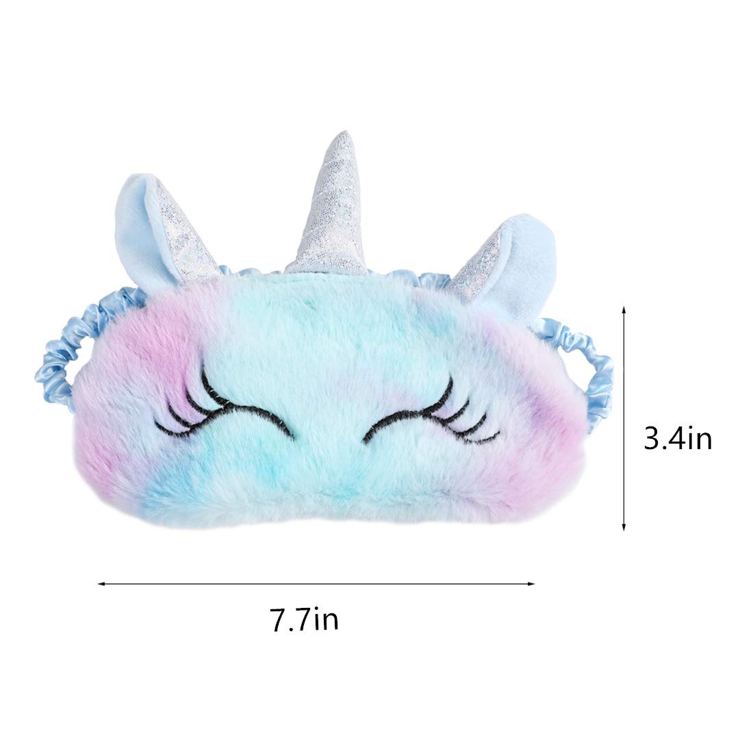 Élément visuel licorne bleue facilitant l obscurité naturelle