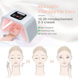 FXXXCUWUU utilisation visage LED pour rajeunissement potentiel.