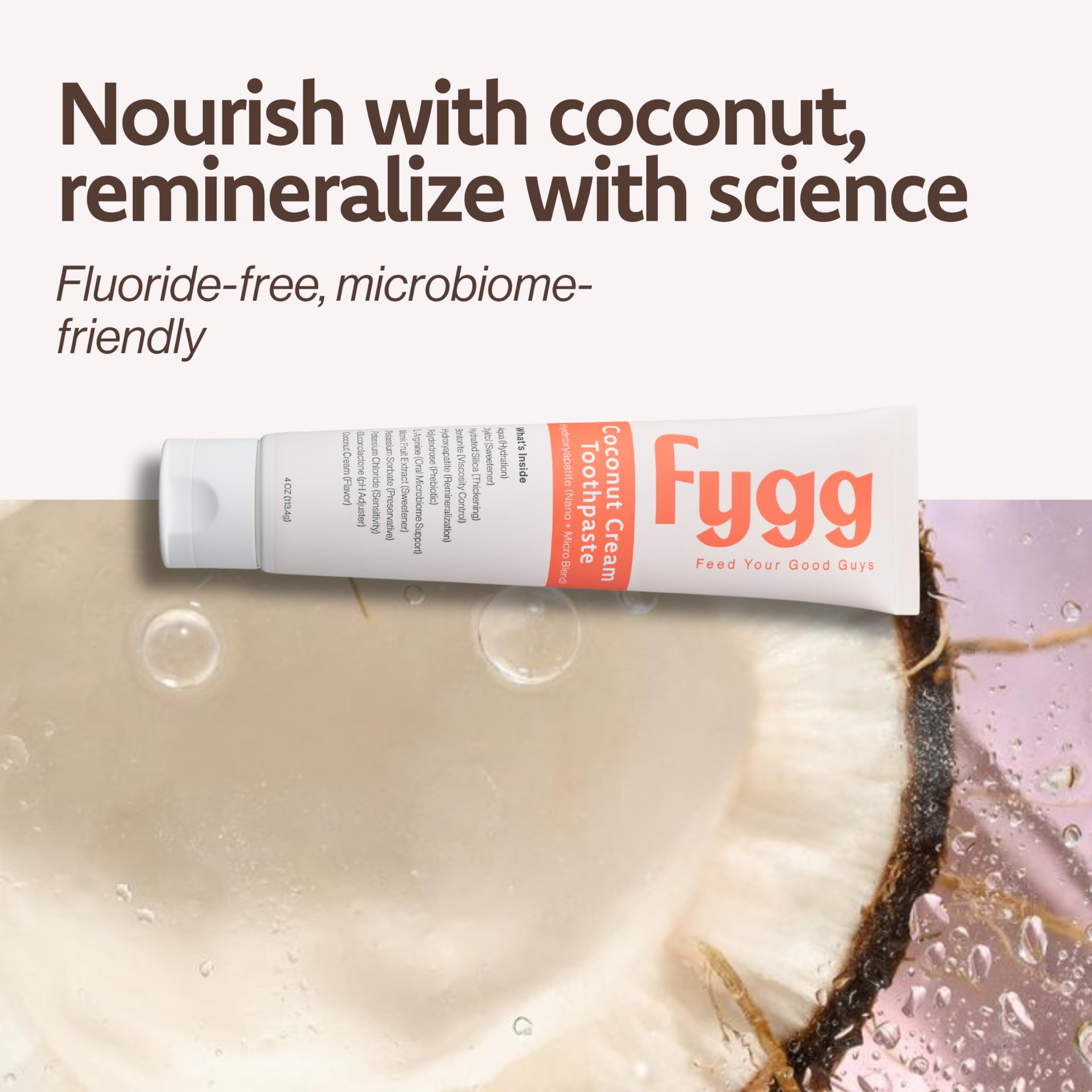 Fygg prebiotiques chicorée et arginine, soutien d’une bouche équilibrée.