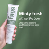 Fygg ingrédients sans fluor et SLS, formule plus légère et naturelle.