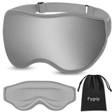 FYGRIP masque yeux 3D contour pour un confort sans pression et sommeil profond