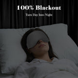 FYGRIP masque yeux anti-lumière bloque efficacement la lumière pour des nuits paisibles