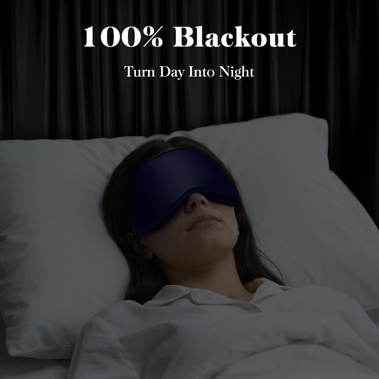 Fygrip mousse mémoire douce: toucher agréable sur les yeux pour un sommeil paisible