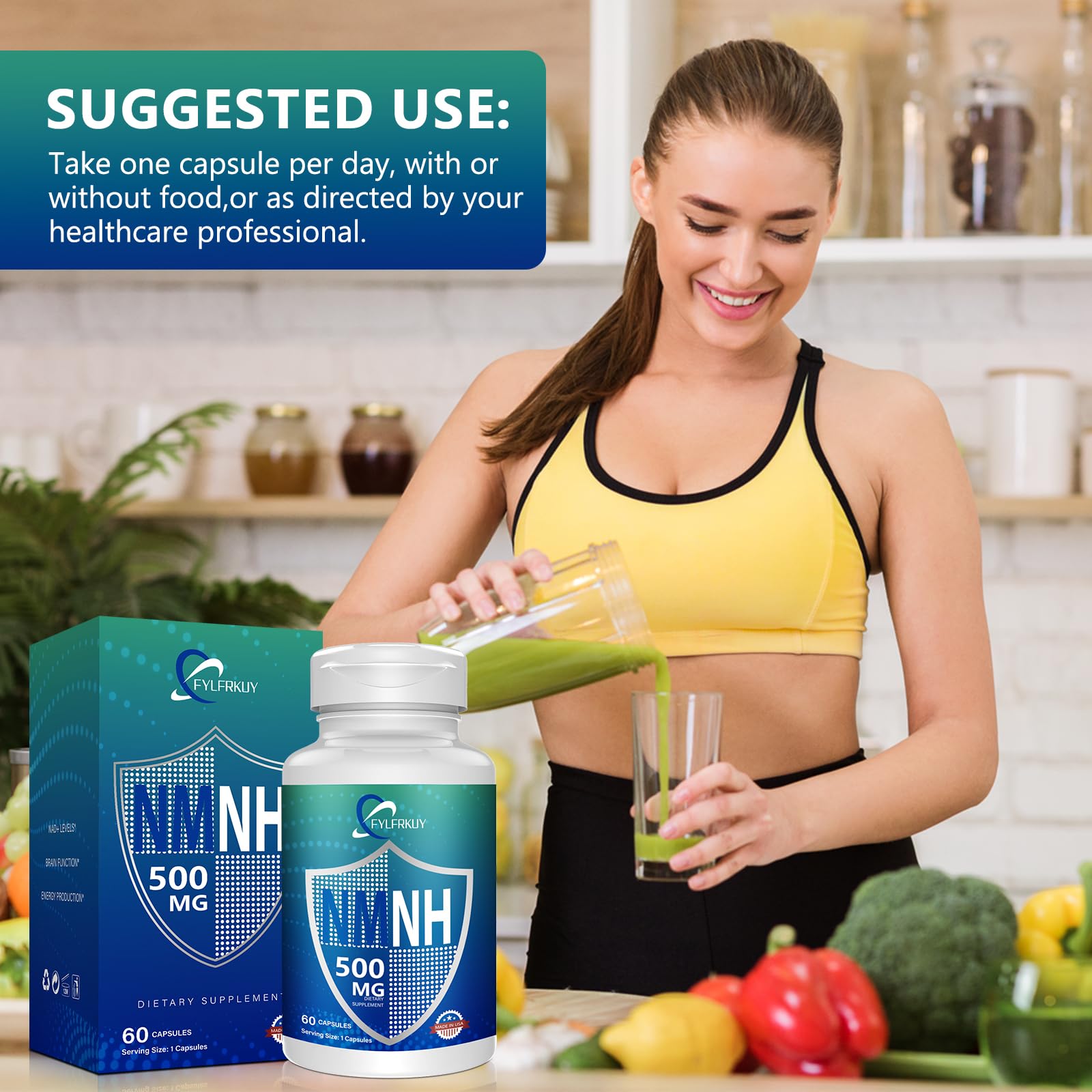 FYLFRKUY NMNH dosage quotidien: prise simple et pratique.