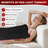 fyovuv bande thérapie lumineuse rouge portable pour un usage quotidien.