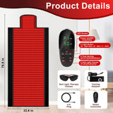 Fyovuv reglages intelligents 5 niveaux et minuterie, confort personnalisable.