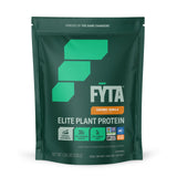 FYTA protéine-plante-vanille-caramel-630g: poudre protéinée végétale vanille caramel, idéale dans les smoothies.