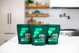 FYTA Protéine végétale Chocolat emballage 630 g, facile à ranger pour des collations protéinées