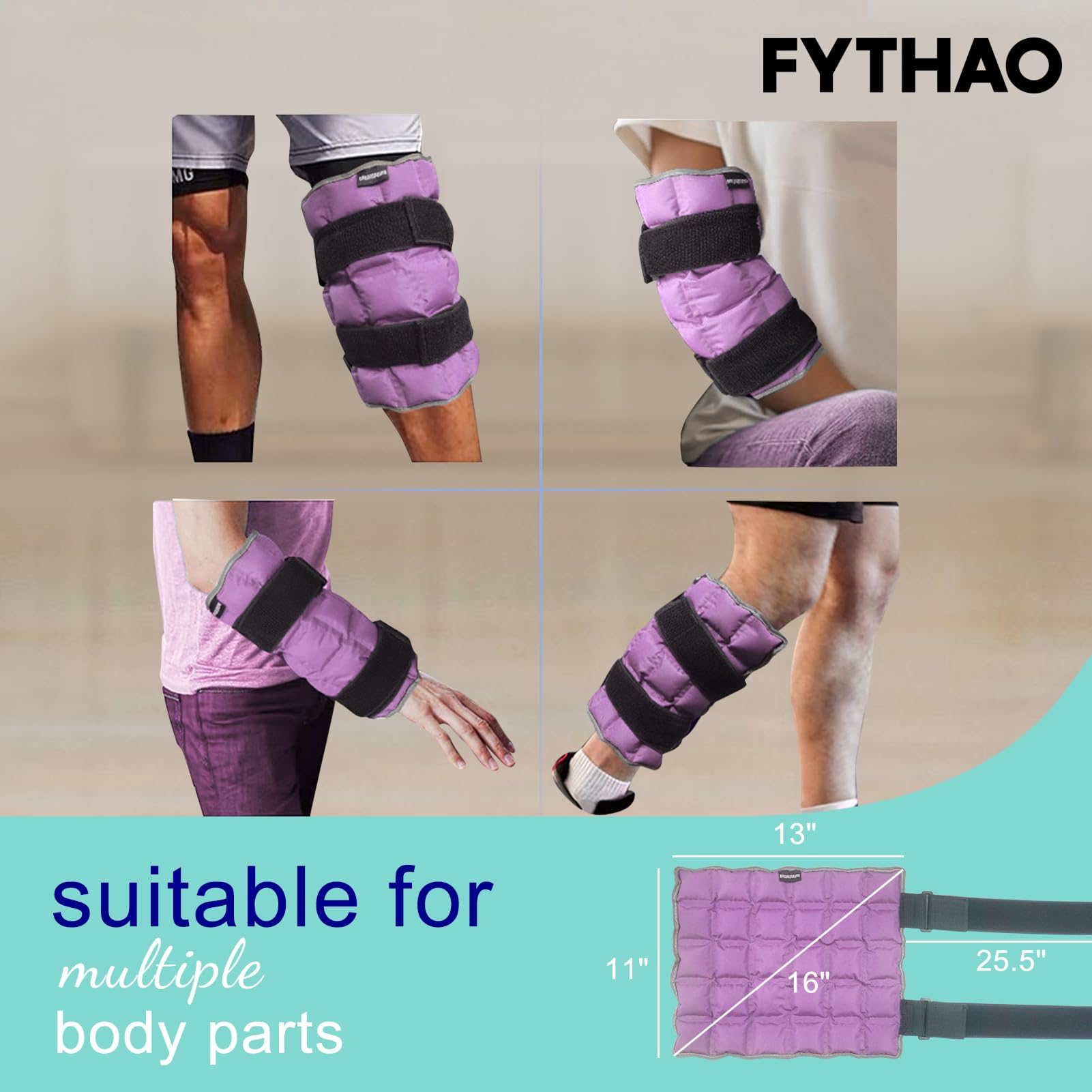 Compresse glacée Fythao ajustable sur épaule pour récupération sportive
