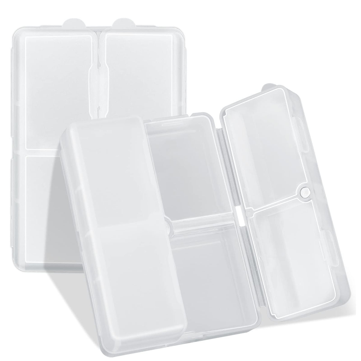 FYY organiseur pilules 7 compartiments pliant en voyage, pratique pour vitamines.
