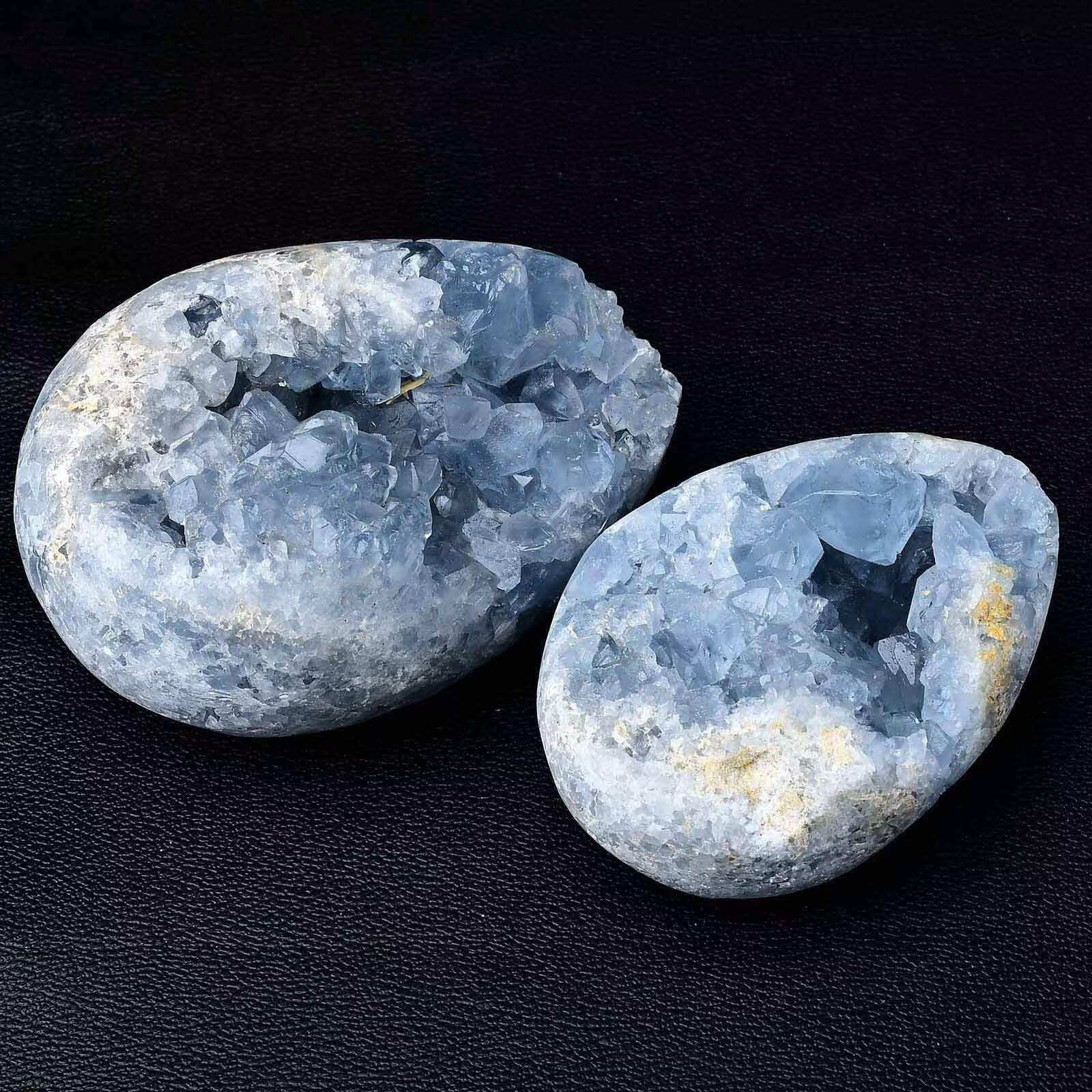FZBHRO idée cadeau cristal bleu pour méditation et décoration.