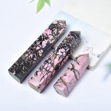 Objets FZBHRO rhodonite pour méditation et collection, soutien au chakra et pratique