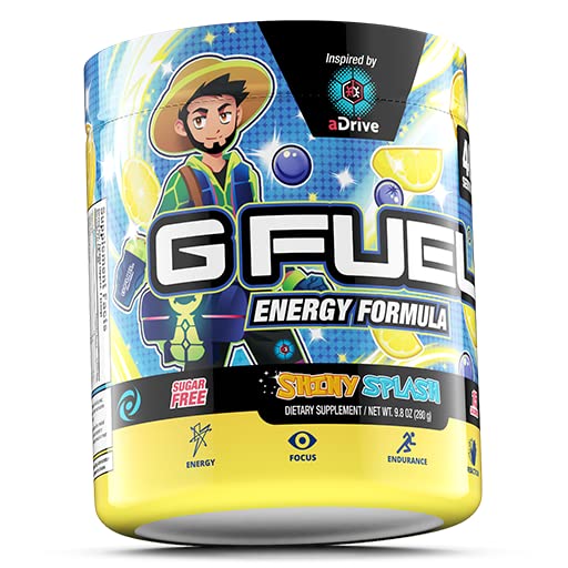 G Fuel aDrive emballage-prêt-a-servir: pratique avant les sessions de jeu