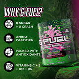 G Fuel The Juice boisson sans sucre, option légère pour rester alerte