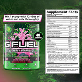 G Fuel The Juice couleur orange ananas melon, boisson fruitée idéale