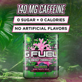 G Fuel The Juice poudre énergie sans sucre pour concentration durable