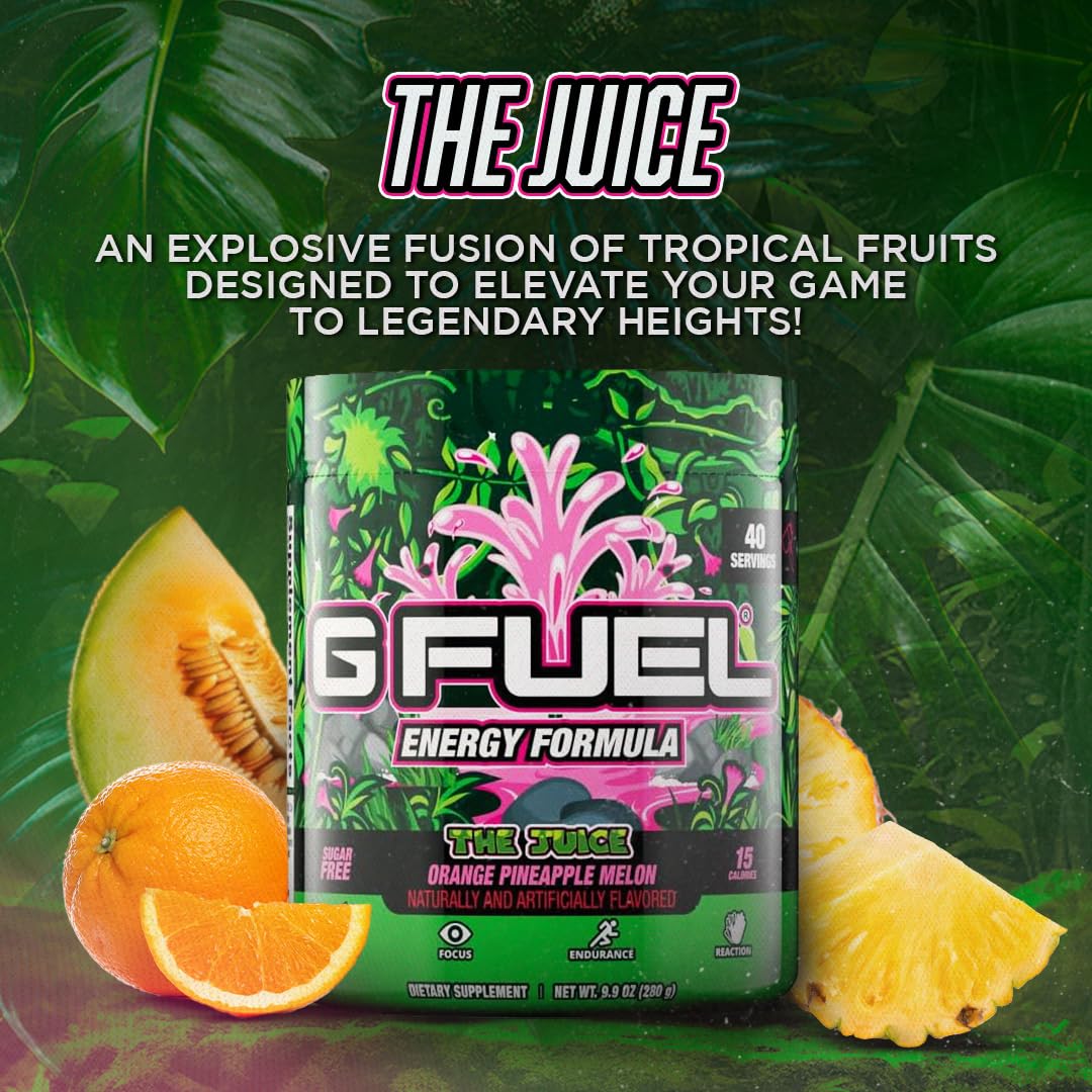 G Fuel The Juice pré-entraînement, énergie et concentration avant l effort