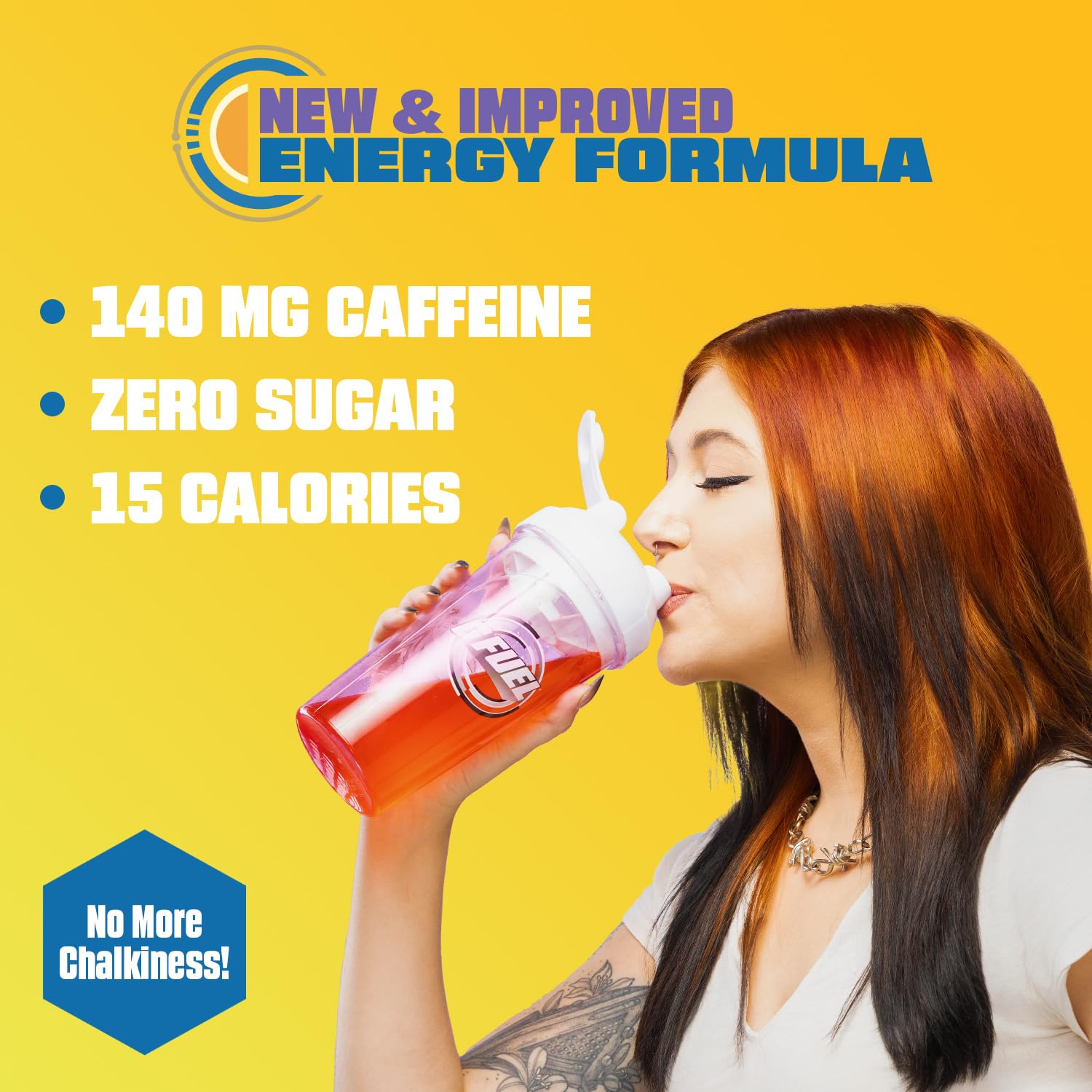 G Fuel Nuka Cola 2.0 saveur tropicale agrumes et baies, expérience sensorielle vivante.
