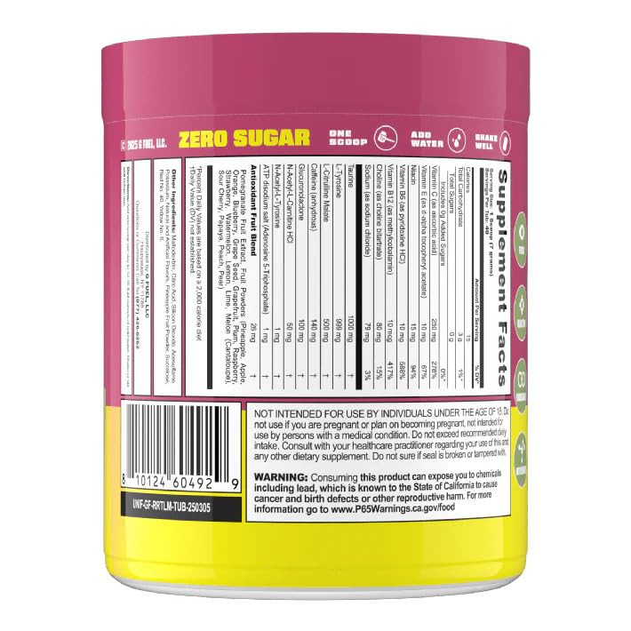 G Fuel Wild Swing dose caféine 140 mg pour une concentration soutenue.