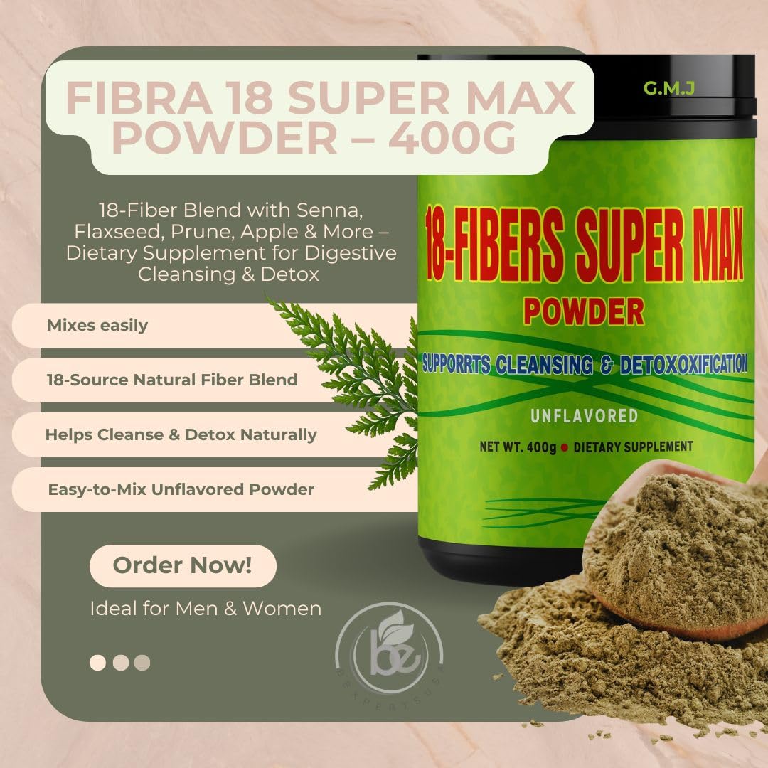 G.M.J Fibra 18 Super MAX – bouteille pratique pour usage quotidien.