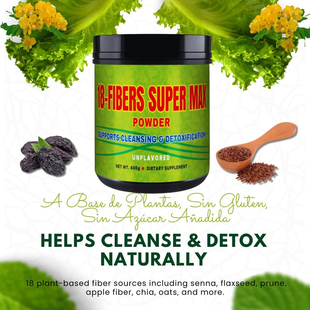 G.M.J Fibra 18 Super MAX – ingrédients riches en fibres pour la digestion.