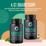 G1 NUTRITION InnerAxis – 8 souches symbiotiques pour l intestin et le cerveau.