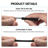 Gaahkai garnitures-oreilles-lunettes-confort-derriere-oreille stabilité durable.
