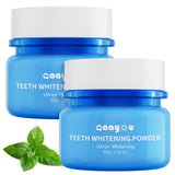 Gaayou Poudre dent blanchiment menthe, nettoyage naturel des taches quotidiennes.