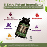 Gade Nutrition betterave – gros plan sur les capsules faciles à avaler