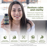 Gade Nutrition Calm Magnésium, capsules, soutien potentiel au sommeil et à la détente.