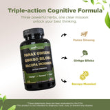 GADE NUTRITION – capsules Bacopa Monnieri, clarté mentale et mémoire