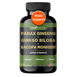 GADE NUTRITION – capsules Ginkgo Biloba pour mémoire et concentration