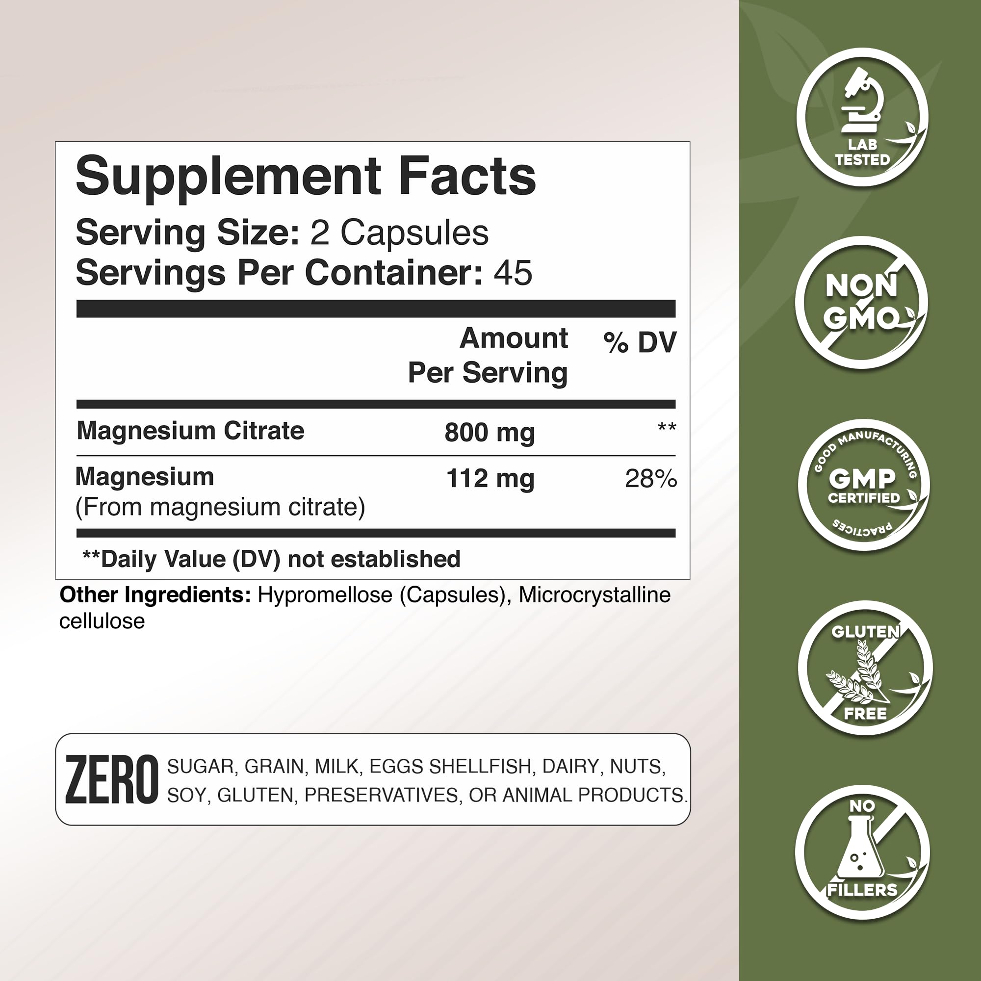 Gade Nutrition – Vue du flacon et gélules, biodisponibilité élevée