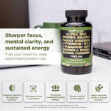 GADE NUTRITION Ginkgo Biloba, extrait, clarté et circulation cérébrale